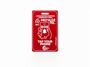 Safety Tag Karta - karta bezpieczeństwa NFC