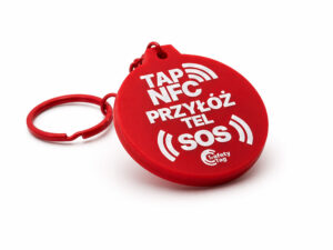 Safety Tag Okrągły - brelok NFC dla osoby i przedmiotu